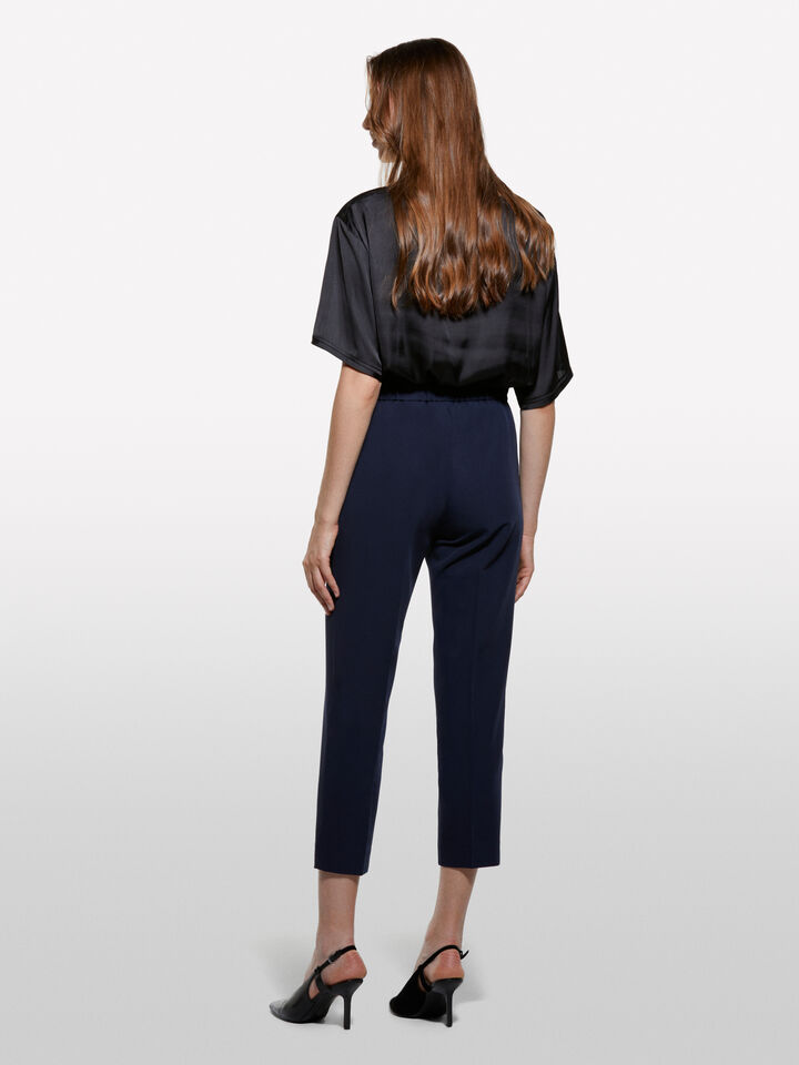 Dark blue joggers - women's joggers - Dark Blue | Sisley image number 2